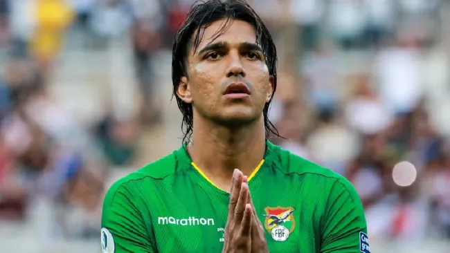 Marcelo Martins en su última etapa con Bolivia