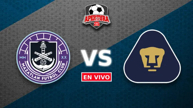 Mazatlán vs Pumas EN VIVO Liga MX Apertura 2025 Jornada 8 