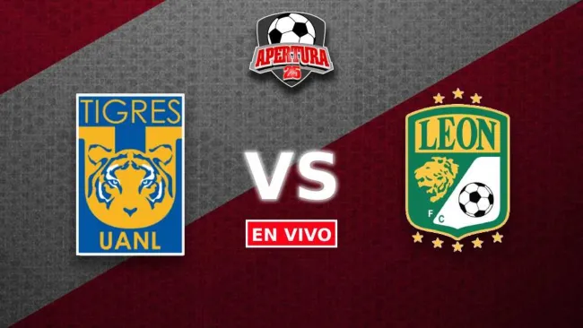 Tigres vs León EN VIVO Liga MX Apertura 2025 Jornada 8