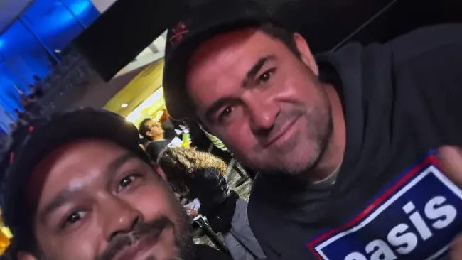 ¡Bíblico! Figuras del futbol que acudieron al concierto de Oasis en CDMX