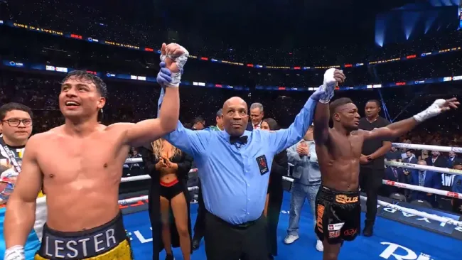 ¡Empate que deja ganas de revancha! Christian Mbilli y Lester Martínez regalaron la pelea de la noche