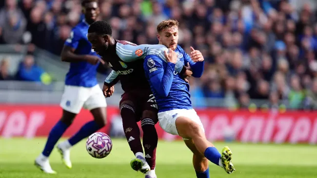 ¡No levantan! Aston Villa empata ante Everton en Premier League; no han marcado ni un sólo gol