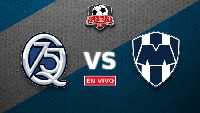 Querétaro vs Monterrey EN VIVO Liga MX Apertura 2025 Jornada 8