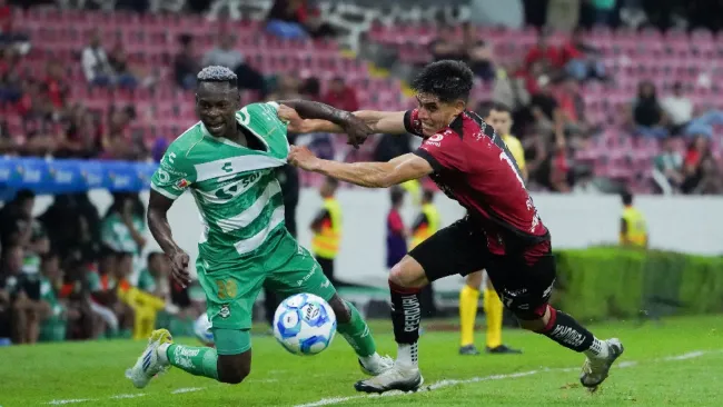 Empate de Atlas con Santos