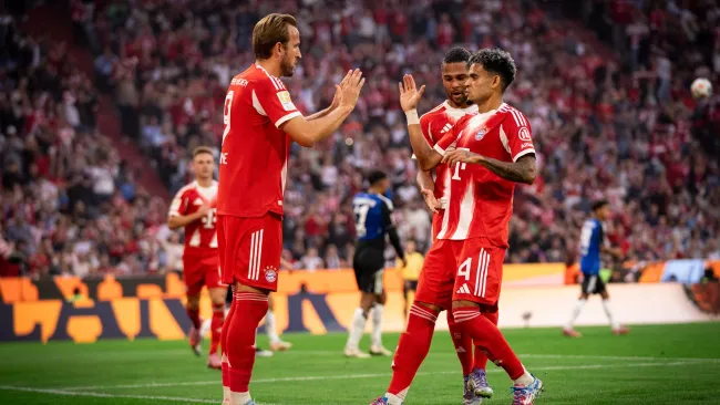 El Bayern le pasó por encima al Hamburg