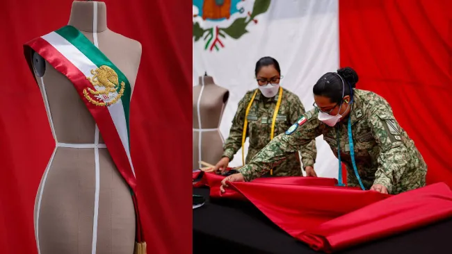 Así será la banda presidencial que portará Sheinbaum para su primer Grito de Independencia