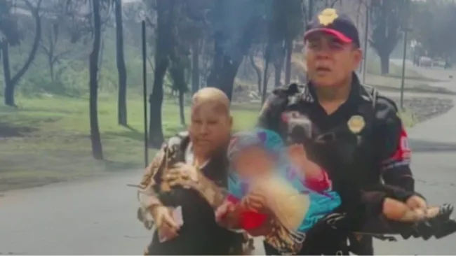 Trasladan a Texas a Jazlyn, niña salvada por su abuela tras explosión de pipa en Iztapalapa