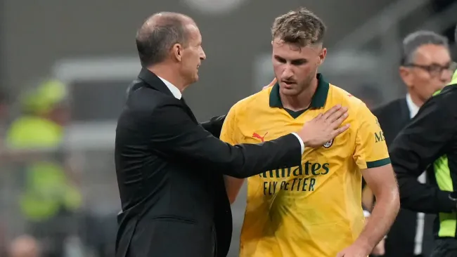 Santiago Giménez recibe respaldo de Allegri: "Va a empezar a anotar"