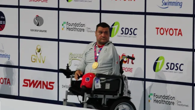 José Arnulfo Castorena tras conquistar medalla de oro