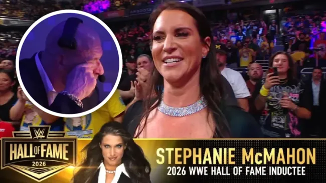 La emotiva reacción de Triple H ante el anuncio de Stephanie McMahon al Salón de la Fama 2026