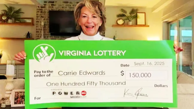 La mujer decidió jugar por primera vez a la lotería en línea.