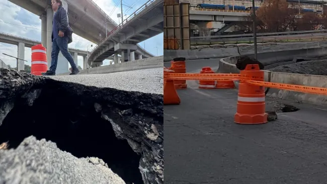 La Secretaría de Gestión Integral del Agua se presentó en el lugar.