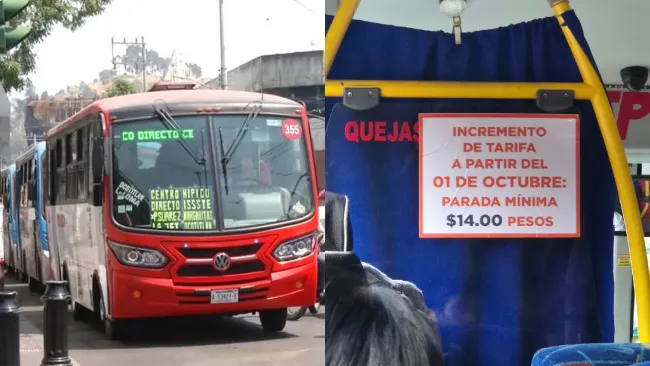 Los choferes decidieron aumentar 1 peso el pasaje sin previa autorización.