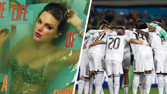 Taylor Swift y jugadores del Real Madrid
