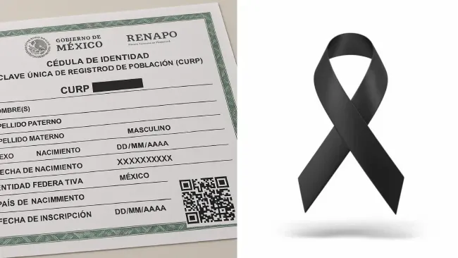 CURP por fallecimiento: así puedes cancelarla para prevenir problemas legales