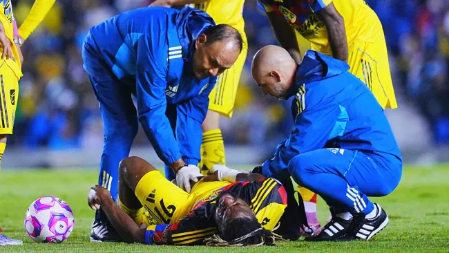 Así fue el duro golpe a Allan Saint-Maximin que lesionó al francés del América