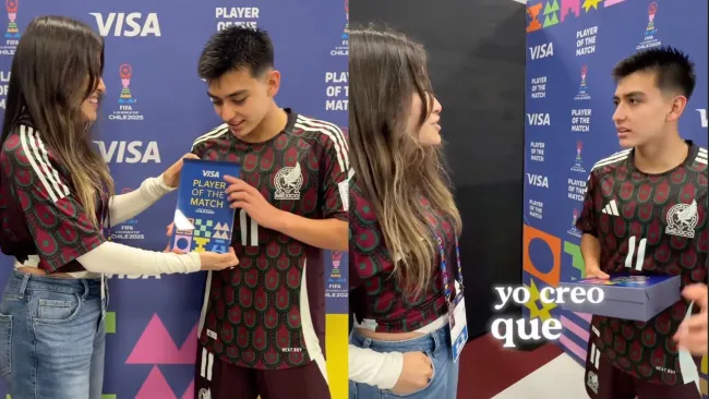 Gilberto Mora junto a Mercedes Roa