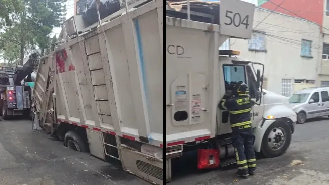 Personal de emergencia tuvo que llegar al lugar para evitar un problema más grande.