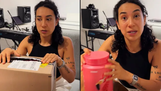 La artista urbana dijo que las compras las hizo por Amazon. 