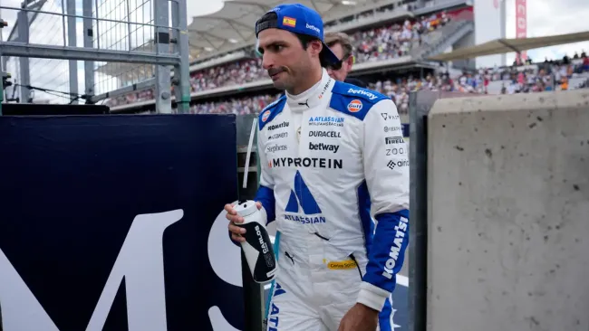 Carlos Sainz recibe sanción de cinco lugares en parrilla para el GP de México tras incidente con Antonelli