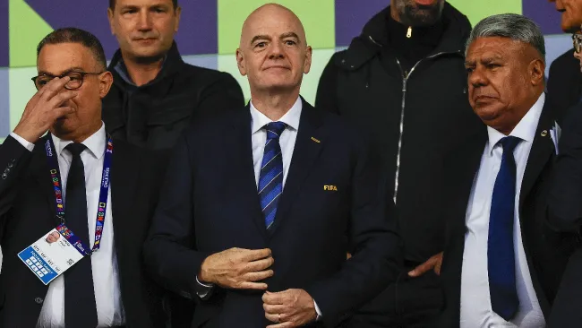 Infantino es el actual presidente de la FIFA