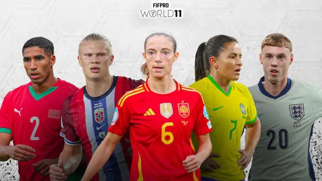 FIFPRO revela a los finalistas masculinos y femeniles del World 11 2025