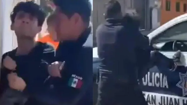 Detienen a presunto ladrón cuando iba rumbo a su boda en Tlaxcala; el momento se hace viral