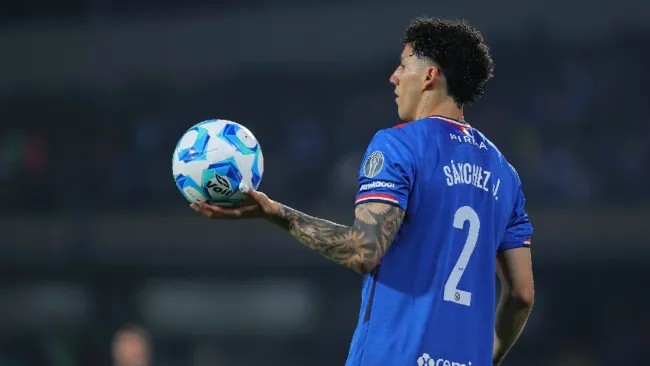 Sánchez con Cruz Azul