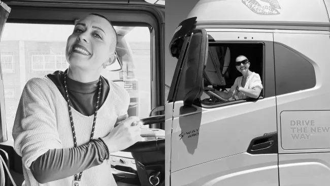 La creadora de contenido era reconocida por inspirar a más chicas a manejar vehículos pesados.