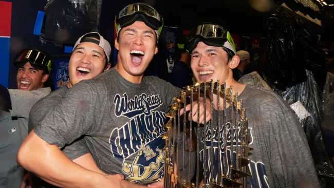 Checo Pérez felicitó a los Dodgers por su título