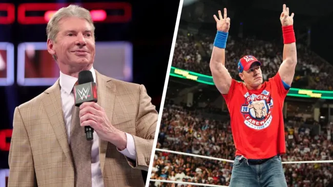 Vince McMahon y John Cena