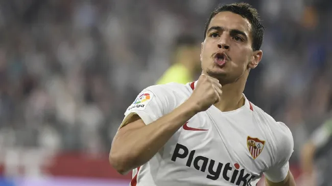 Wissam Ben Yedder con el Sevilla