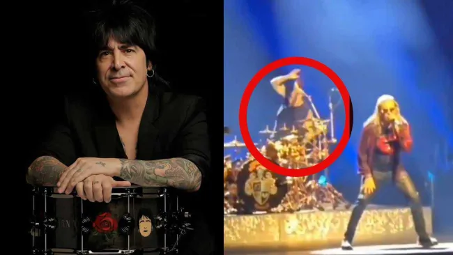 VIDEO: Baterista de Maná sufre caída en el escenario ¡Como Fher Olvera! . Noticias en tiempo real