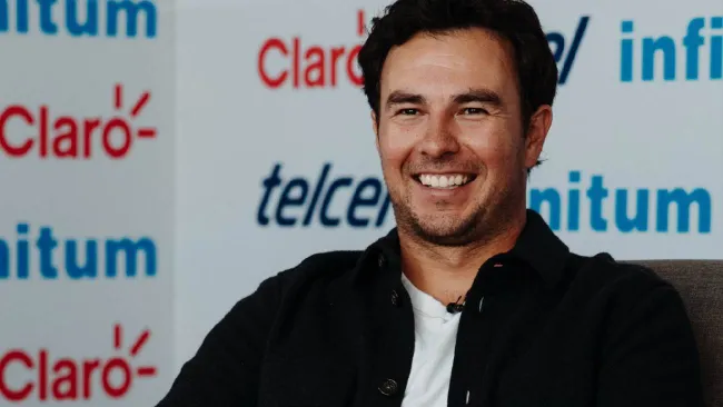 Checo Pérez, en entrevista reciente en la Ciudad de México