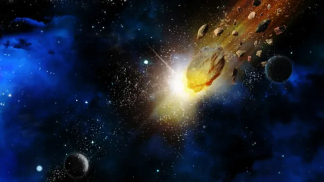 El cometa pasó a una velocidad de 68 kilómetros por segundo.