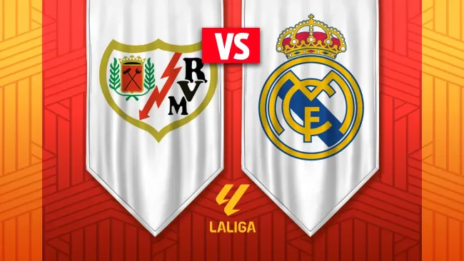 LaLiga: ¿Cuándo y dónde ver Rayo Vallecano vs Real Madrid?