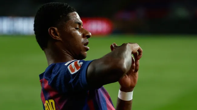 Rashford dejó Inglaterra para llegar al club blaugrana