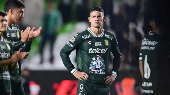 James Rodríguez no continuará jugando con León