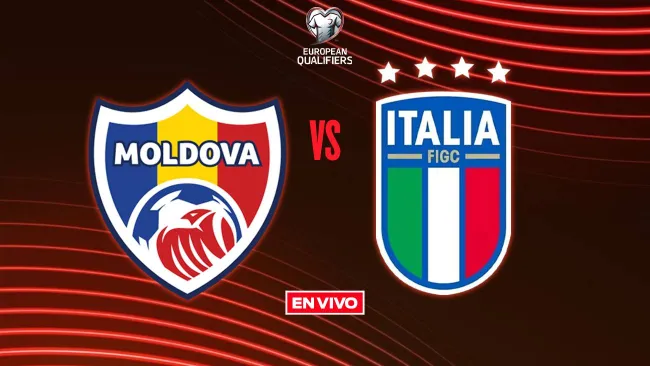 Moldavia vs Italia EN VIVO Eliminatorias Mundialistas UEFA