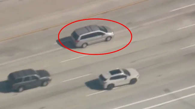 La fugitiva viajaba a más de 145 kilómetros por hora.