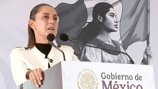 Sheinbaum exige que Grupo Salinas pague impuestos en lugar de invertir en campañas en redes