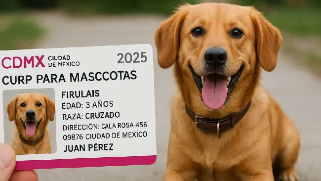 CURP para mascotas: ¿Fecha límite para tramitarla en 2025 y multa en CDMX?