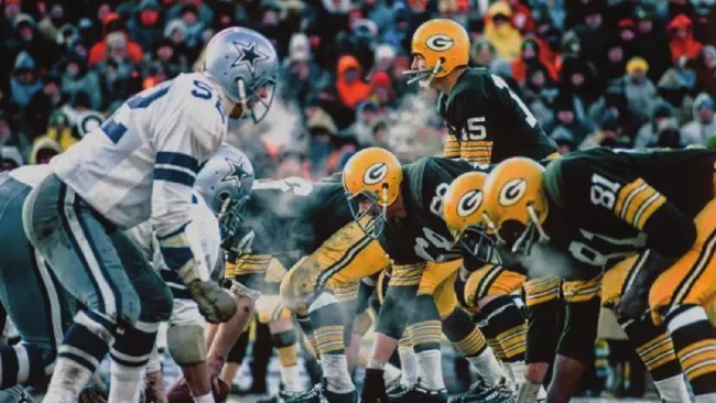 El 'Tazón del Hielo': el partido más frío y épico en la historia de la NFL