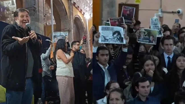 El ambiente estuvo tenso por algunos minutos.