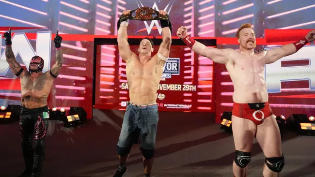 Cena hizo equipo con Sheamus y Rey Mysterio