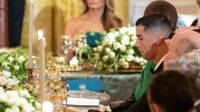 Comparten primeras imágenes de Cristiano Ronaldo en la Casa Blanca. Noticias en tiempo real