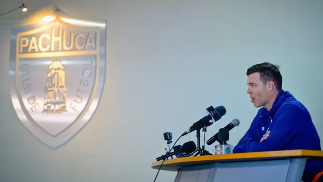 Esteban Solari recuerda con cariño a Pumas durante presentación con Pachuca