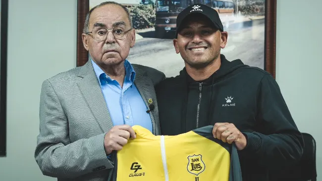 Suazo tras ser nuevo DT del San Luis