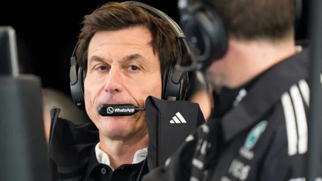 Toto Wolff, en una carrera de Fórmula 1
