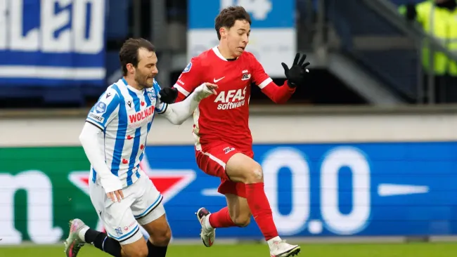 AZ Alkmaar y Mateo Chávez caen por 3-1 ante Heerenveen